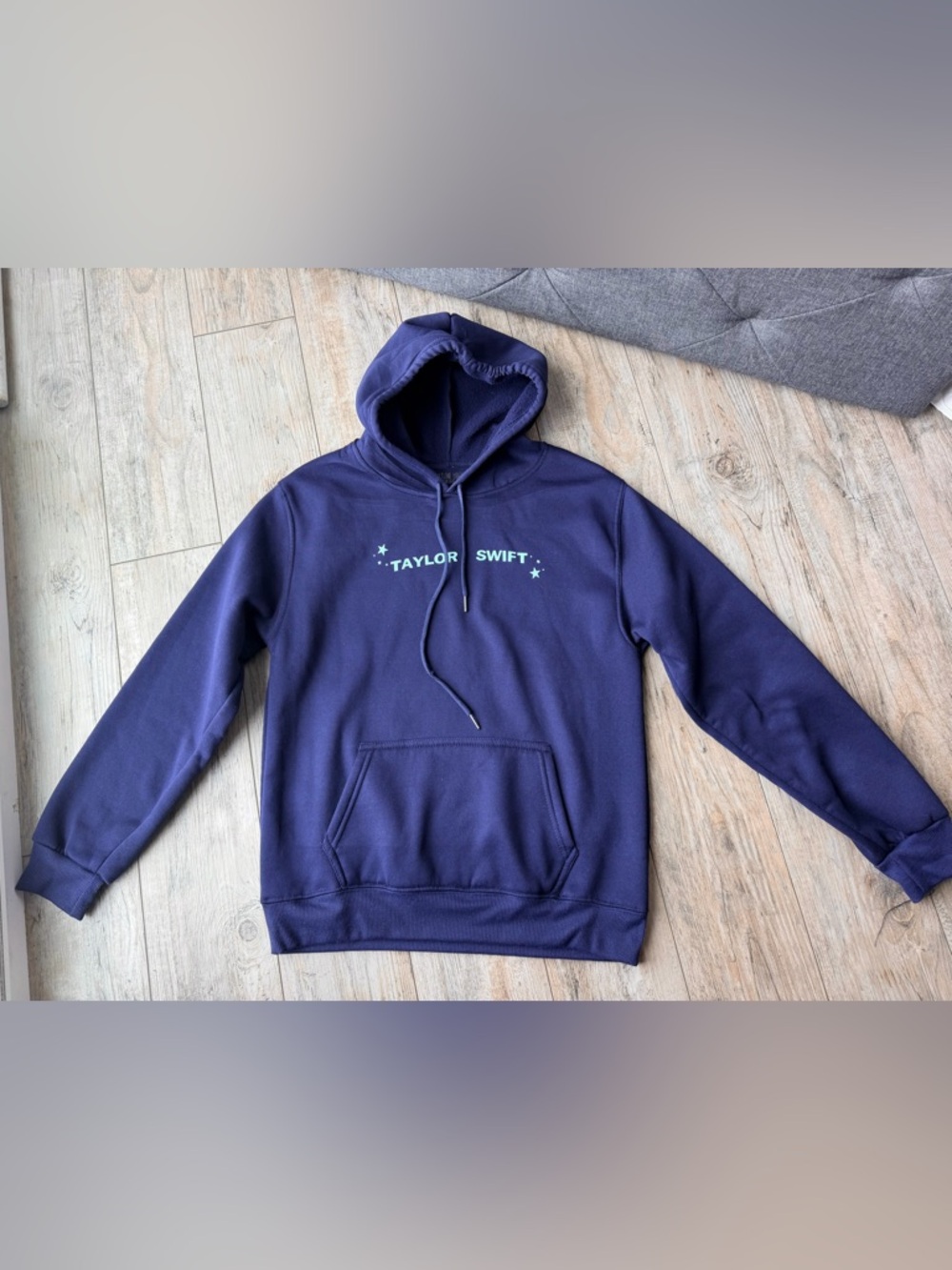 Homemade Taylor Swift Lover Cruel Summer Navy Hoodie Sweater Small